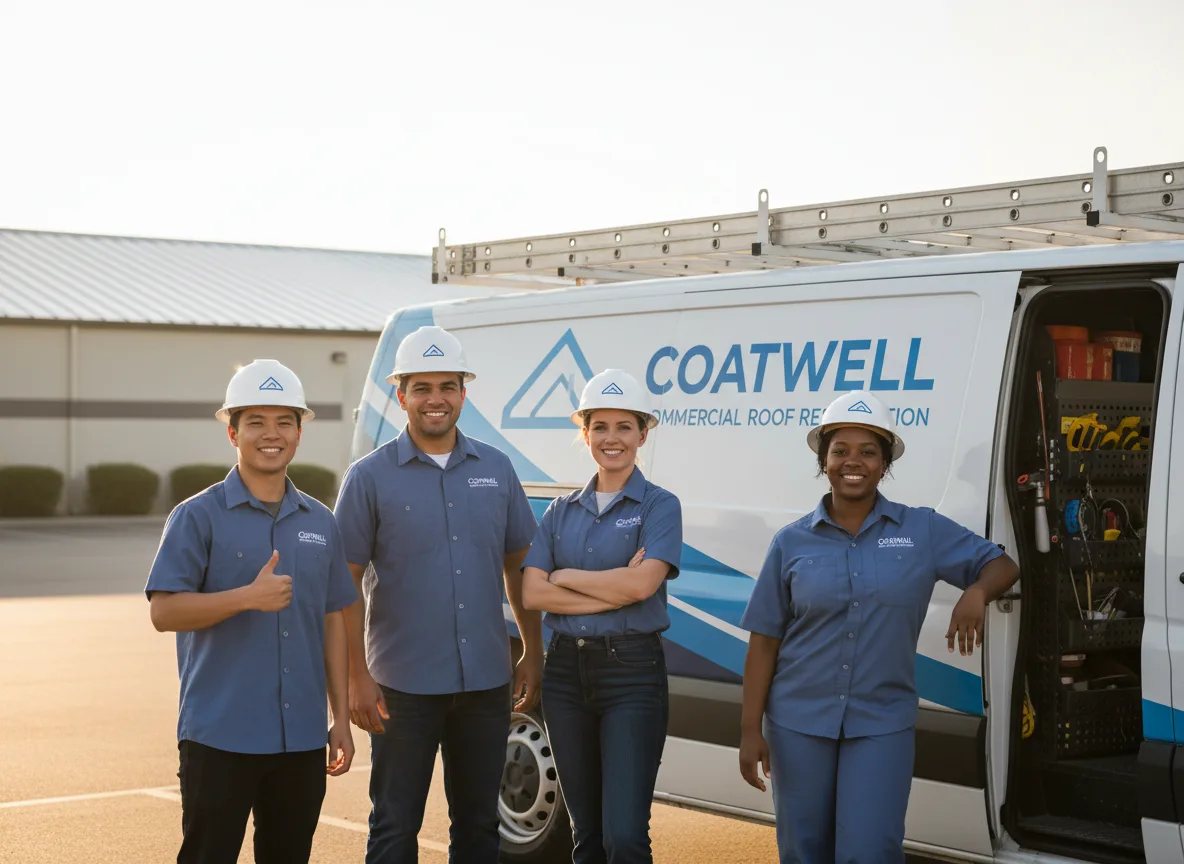 Commercial roof coating company in Sand Lake, NY
